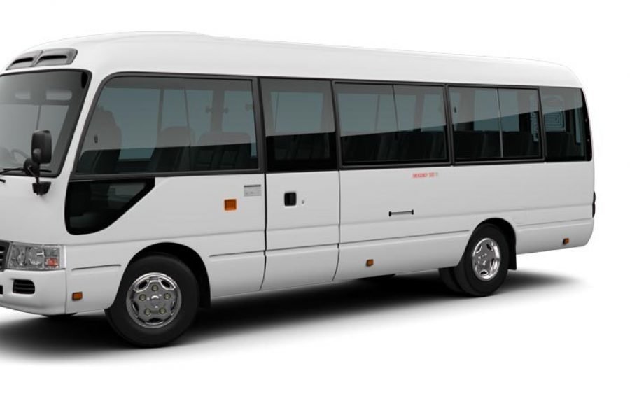 Rent a Toyota Coaster – Unique Car Rental Lahore image