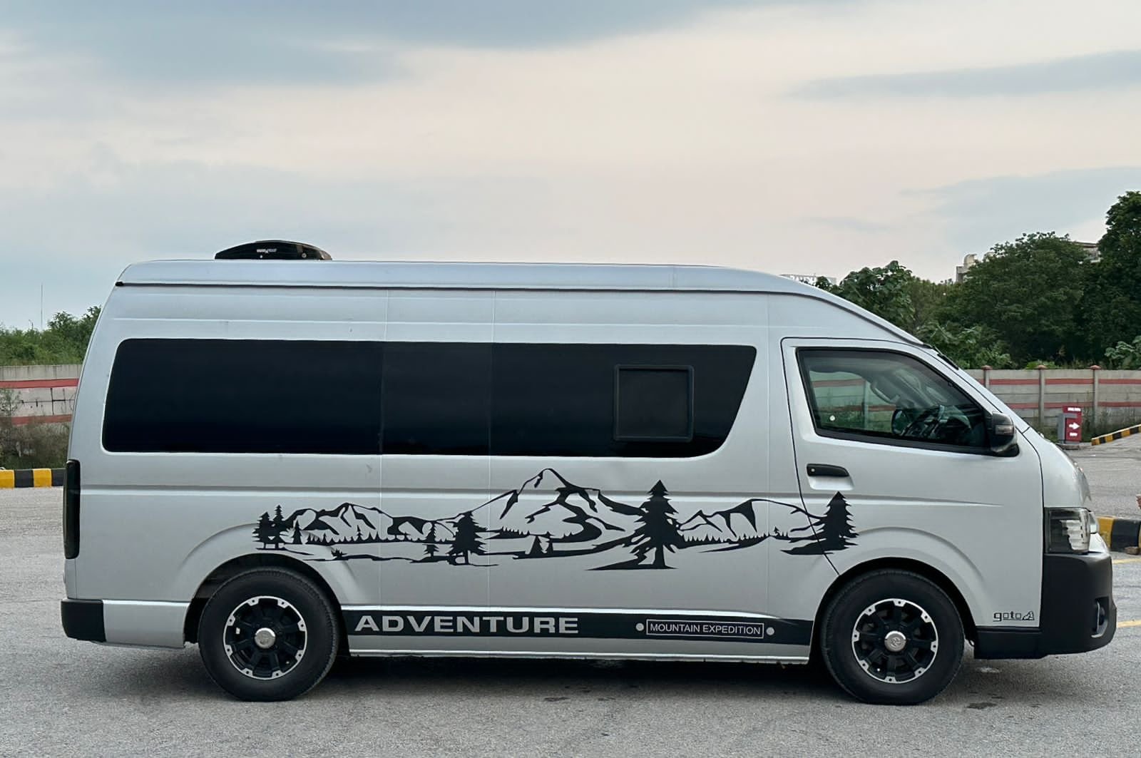 Bulletproof Grand Cabin (Hiace) Rental Islamabad | Unique Car Rental image