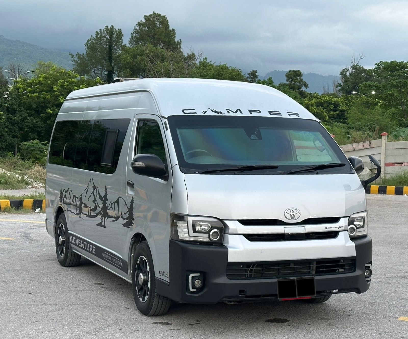 Bulletproof Grand Cabin (Hiace) Rental Islamabad | Unique Car Rental image