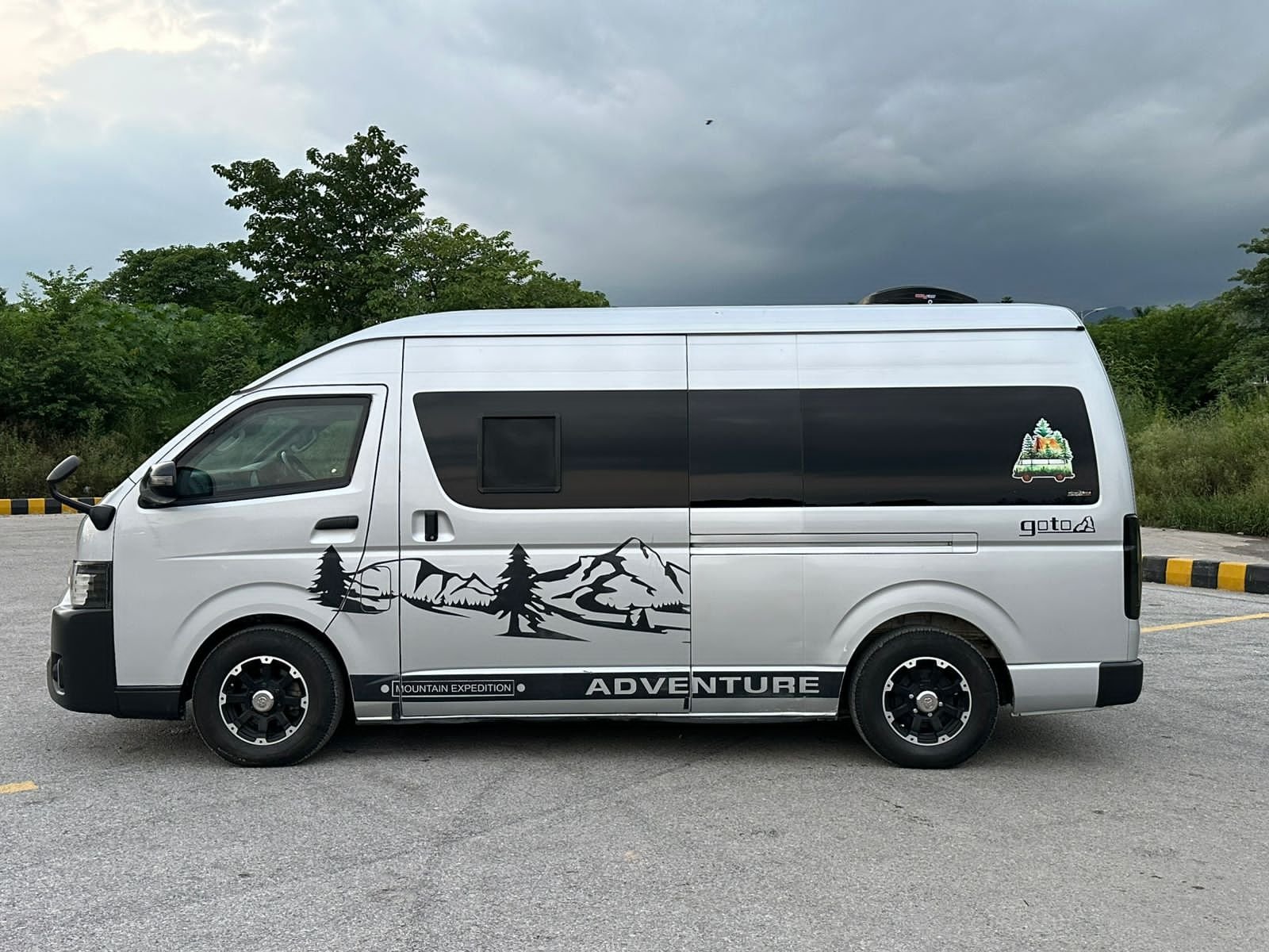 Bulletproof Grand Cabin (Hiace) Rental Islamabad | Unique Car Rental image